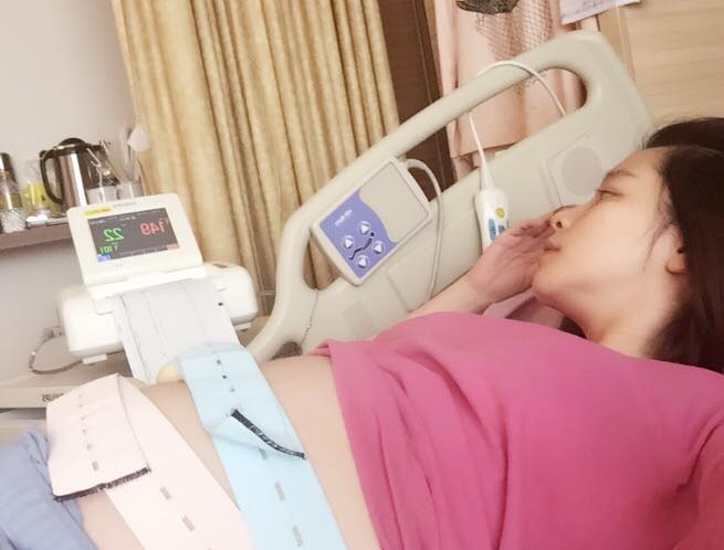 辛苦臥床的徐若瑄